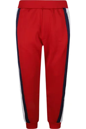 Dsquared2 Heren, Broeken, Rood, Maat: XL Katoen