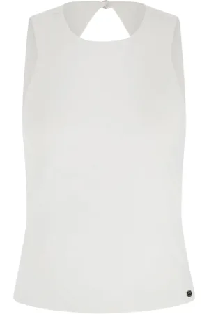Guess Dames, Tops, Wit, Maat: XS Polyamide