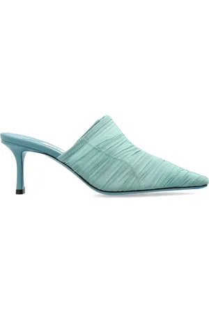 Jimmy Choo Dames, Schoenen, Blauw, Maat: 40 EU Leer