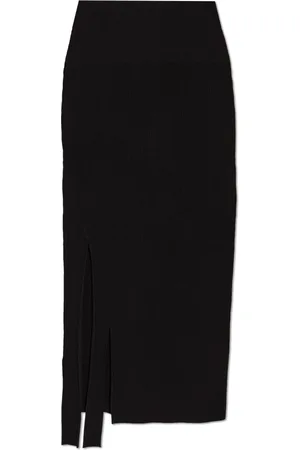 Victoria Beckham Dames, Rokken, Zwart, Maat: L Viscose