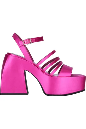 NODALETO Dames, Schoenen, Roze, Maat: 36 EU Zijde