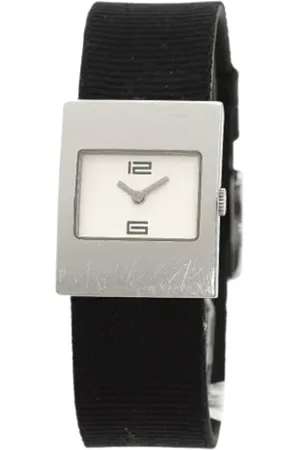 Gucci Dames, Pre-owned, Wit, Maat: ONE Size Leer