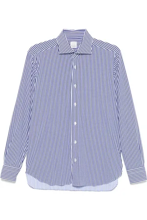 BARBA Heren, Overhemden, Blauw, Maat: 5XL