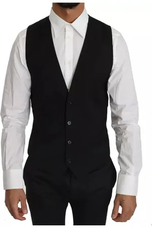 Dolce & Gabbana Heren, Pakken, Zwart, Maat: S Wol