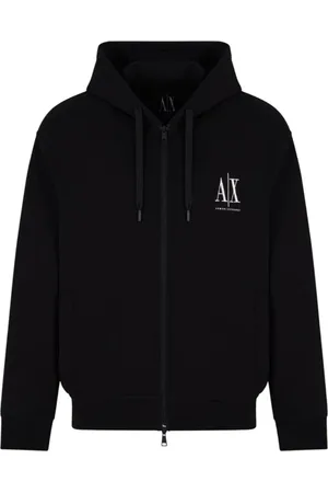 Armani Exchange Heren, Sweatshirts & Hoodies, Zwart, Maat: 2XL
