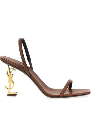Saint Laurent Dames, Schoenen, Bruin, Maat: 41 EU Leer