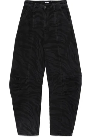 ROTATE Dames, Broeken, Zwart, Maat: S