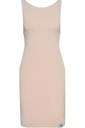 Calvin Klein Dames, Jurken, Roze, Maat: S