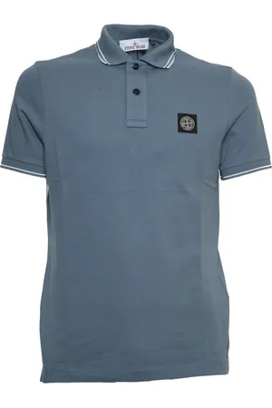 Stone Island Heren, Tops, Blauw, Maat: M Katoen