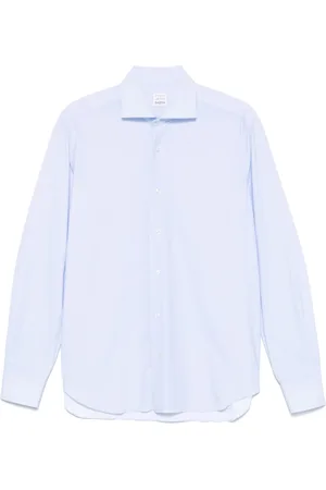 BARBA Heren, Overhemden, Blauw, Maat: L