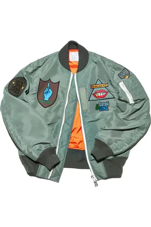 SACAI Heren, Jassen, Groen, Maat: M Nylon