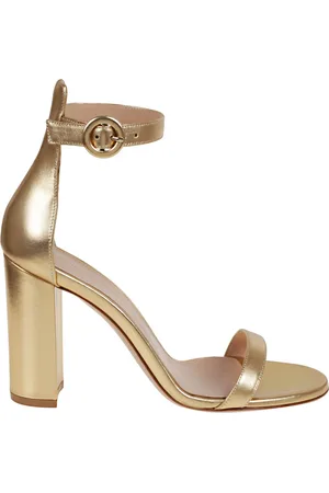 Gianvito Rossi Dames, Schoenen, Geel, Maat: 35 EU Zijde
