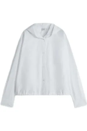 Aspesi Dames, Blouses & Shirts, Wit, Maat: S Katoen