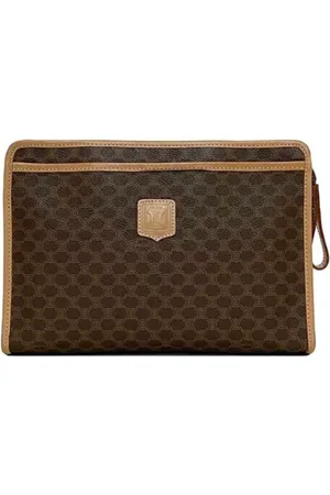 Céline Dames, Pre-owned, Bruin, Maat: ONE Size Leer