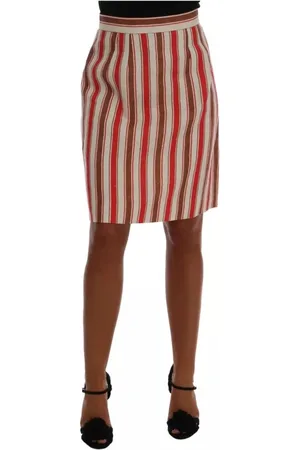 Dolce & Gabbana Dames, Rokken, Veelkleurig, Maat: XS Katoen