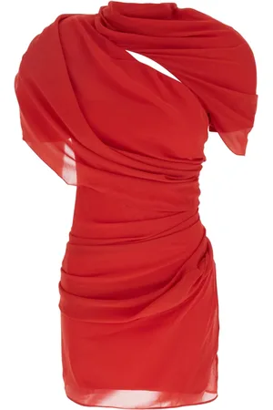 Jacquemus Dames, Jurken, Rood, Maat: S