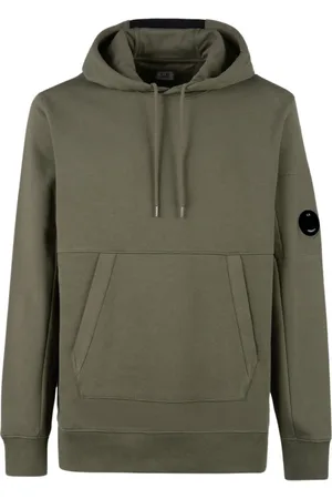 C.P. Company Heren, Sweatshirts & Hoodies, Groen, Maat: 2XL Fleece