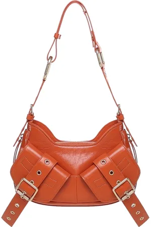 BIASIA Dames, Tassen, Oranje, Maat: ONE Size Leer