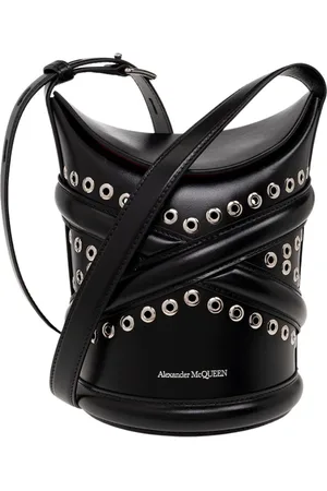 Alexander McQueen Dames, Tassen, Zwart, Maat: ONE Size Leer
