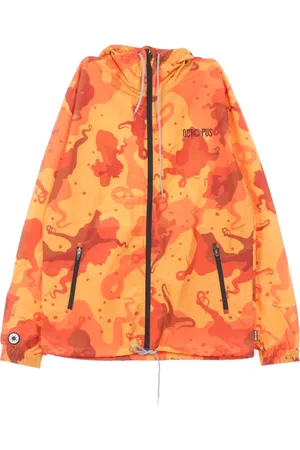Octopus Heren, Jassen, Oranje, Maat: XL