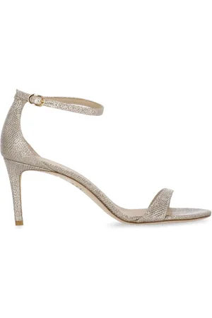 Stuart Weitzman Dames, Schoenen, Grijs, Maat: 38 EU Leer