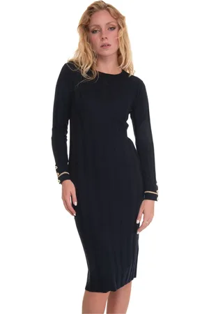 Max Mara Dames, Jurken, Blauw, Maat: XS Wol