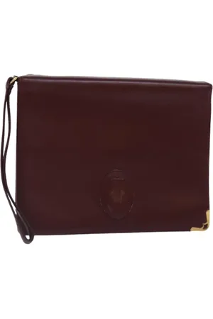 Cartier Dames, Pre-owned, Rood, Maat: ONE Size Leer