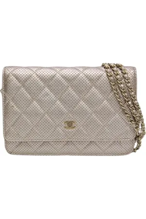 CHANEL Dames, Pre-owned, Roze, Maat: ONE Size Leer