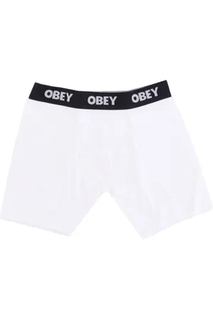 Obey Heren, Ondergoed, Wit, Maat: XL Katoen