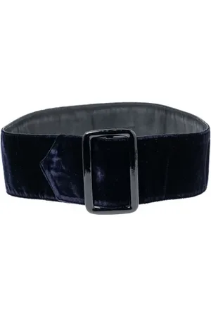 Emporio Armani Dames, Pre-owned, Blauw, Maat: ONE Size Velours