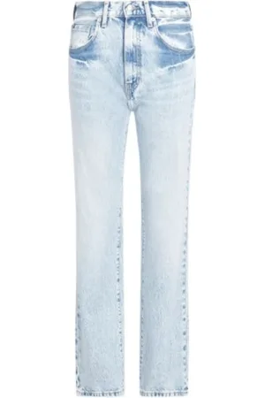Tommy Hilfiger Dames, Jeans, Blauw, Maat: W29 L30 Katoen