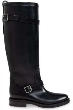 Saint Laurent Dames, Schoenen, Zwart, Maat: 39 1/2 EU Leer