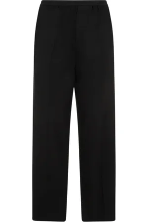 Balenciaga Heren, Broeken, Zwart, Maat: L Wol
