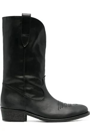 Via Roma Dames, Schoenen, Zwart, Maat: 37 EU Leer