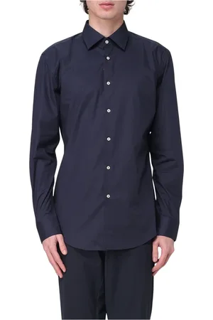 HUGO BOSS Heren, Overhemden, Blauw, Maat: L
