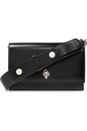 Alexander McQueen Dames, Tassen, Zwart, Maat: ONE Size Leer