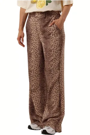 Refined Department Dames, Broeken, Bruin, Maat: S Poliester