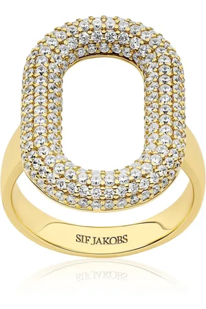 Sif Jakobs Dames, Accessoires, Geel, Maat: 58 MM
