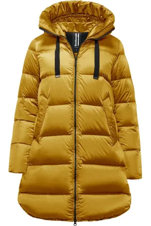 Bomboogie Dames, Mantels, Geel, Maat: L Nylon
