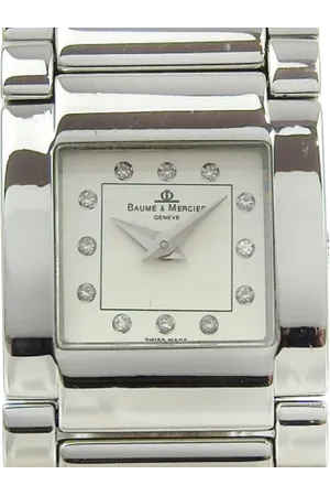Baume & Mercier Dames, Pre-owned, Wit, Maat: ONE Size