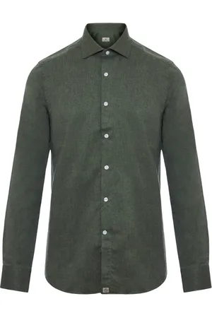 SONRISA Heren, Overhemden, Groen, Maat: XL Katoen