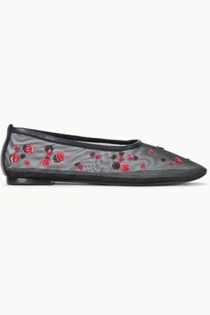 Staud Dames, Schoenen, Zwart, Maat: 38 EU Polyamide