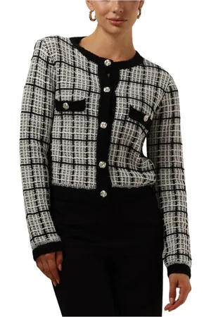 Minus Dames, Truien, Zwart, Maat: XL Satijn