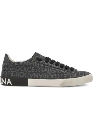 Dolce & Gabbana Heren, Schoenen, Zwart, Maat: 41 EU Katoen