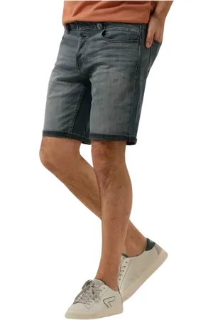 Cast Iron Heren, Korte broeken, Blauw, Maat: W29 Denim