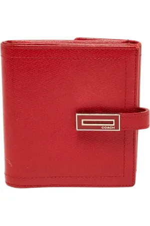 Coach Dames, Pre-owned, Rood, Maat: ONE Size Leer