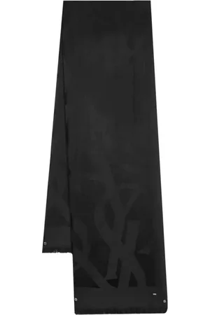 Saint Laurent Heren, Accessoires, Zwart, Maat: ONE Size Wol