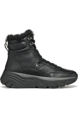 Geox Dames, Schoenen, Zwart, Maat: 37 EU Leer