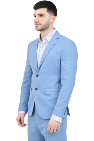 SELECTED Heren, Pakken, Blauw, Maat: 2XL