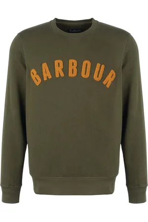 Barbour Heren, Sweatshirts & Hoodies, Groen, Maat: XL Katoen